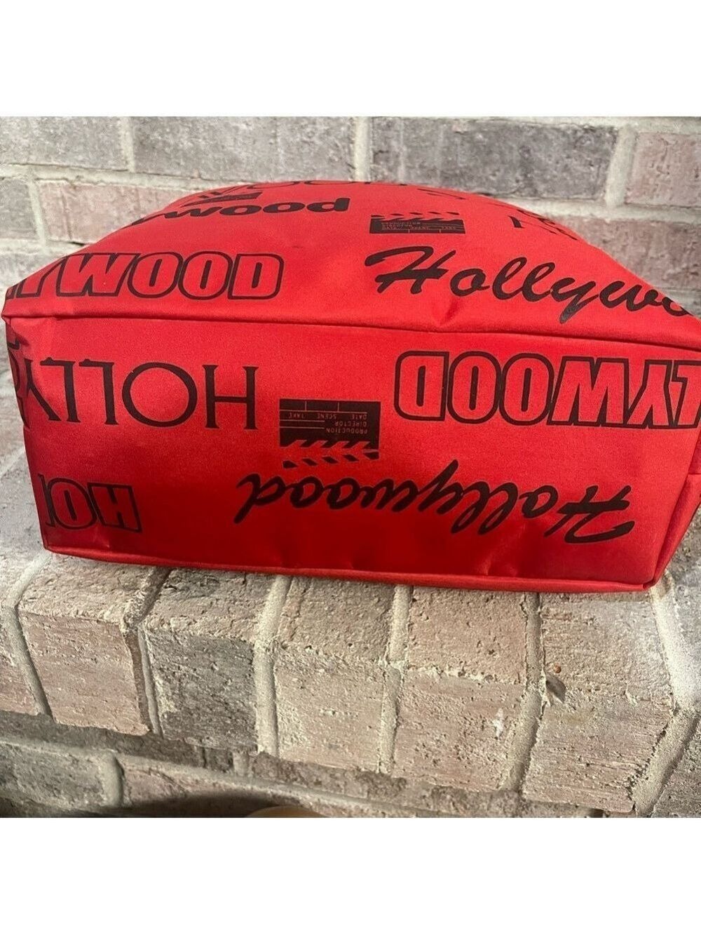Red Hollywood Tote Bag - Picture 8 of 9